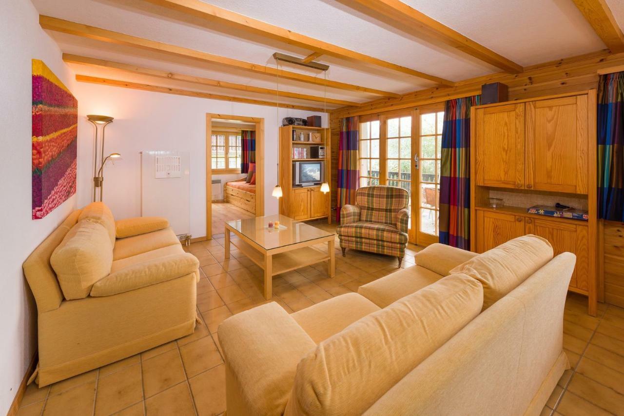 Apartment Schinkenheim "Bei Fuchs & Hase" Grächen Eksteriør bilde
