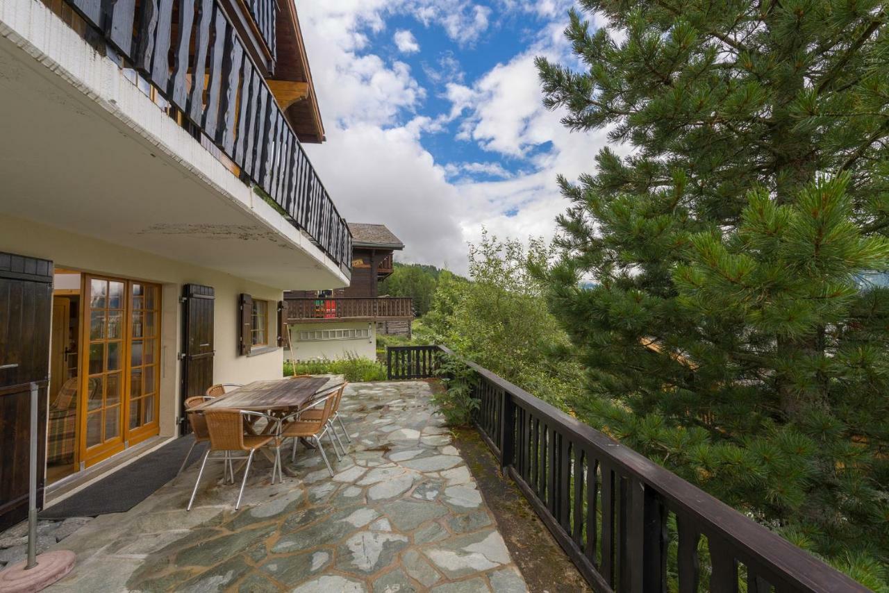 Apartment Schinkenheim "Bei Fuchs & Hase" Grächen Eksteriør bilde